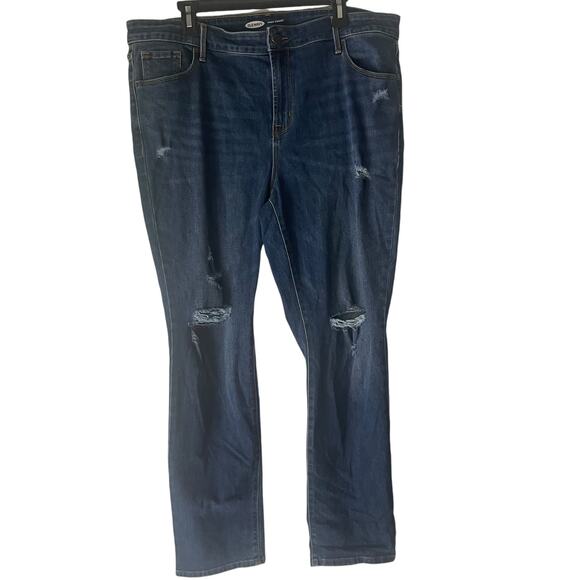 Old Navy Women's Plus Size 18 Power Straight Casual Curvy Jeans - Picture 1 of 9